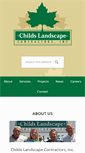 Mobile Screenshot of childslandscape.com
